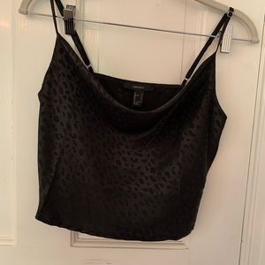 Forever 21 satan cow neck top